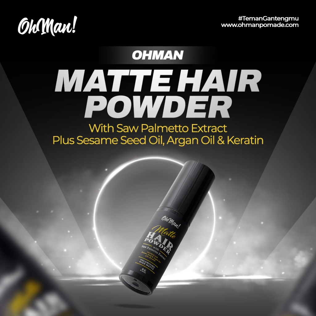 Jual Oh Man! Matte Hair Styling Powder | Shopee Indonesia