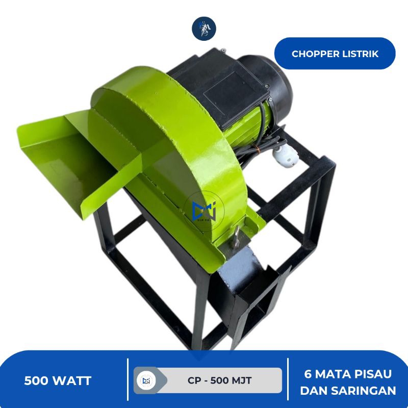 Jual Chopper Multifungsi Pencacah Rumput Dan Penepung Dinamo 500 Watt ...