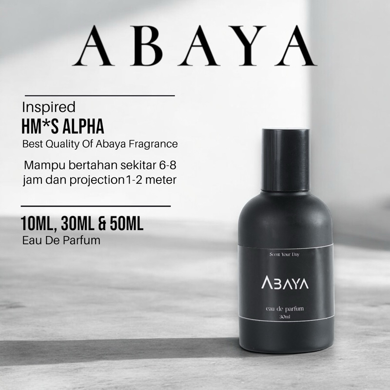 Jual Parfum HM*S Alpha | Inspired By Abaya | Parfum Cowok | Sweet ...