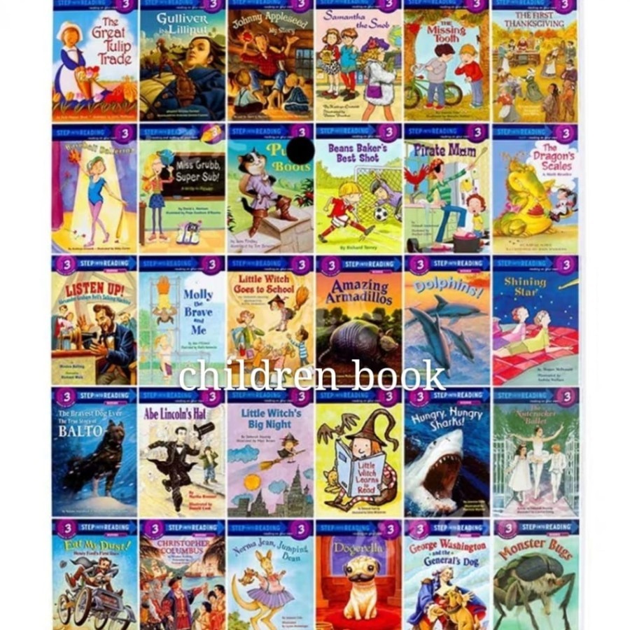 Jual Random house Step Into Reading level 3 ,30 books | Shopee Indonesia