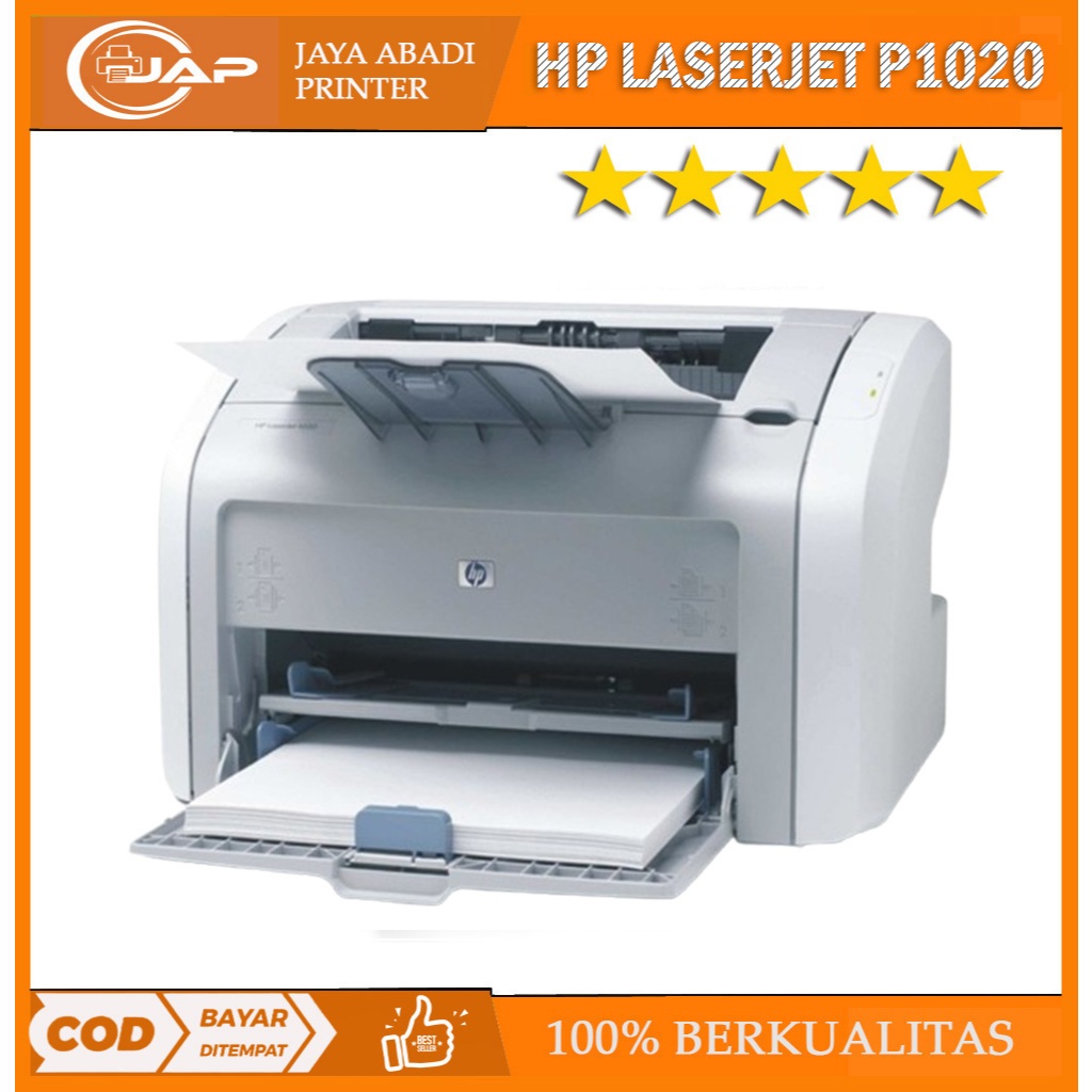 Jual Printer hp laserjet monochrome p1020 murah body mulus siap pakai ...
