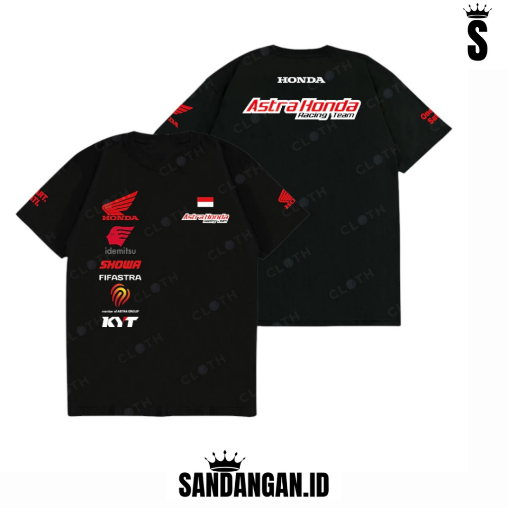 Jual TSHIRT KAOS ASTRA HONDA RACING TEAM INDONESIA ARRC KAOS OTOMOTIF ...