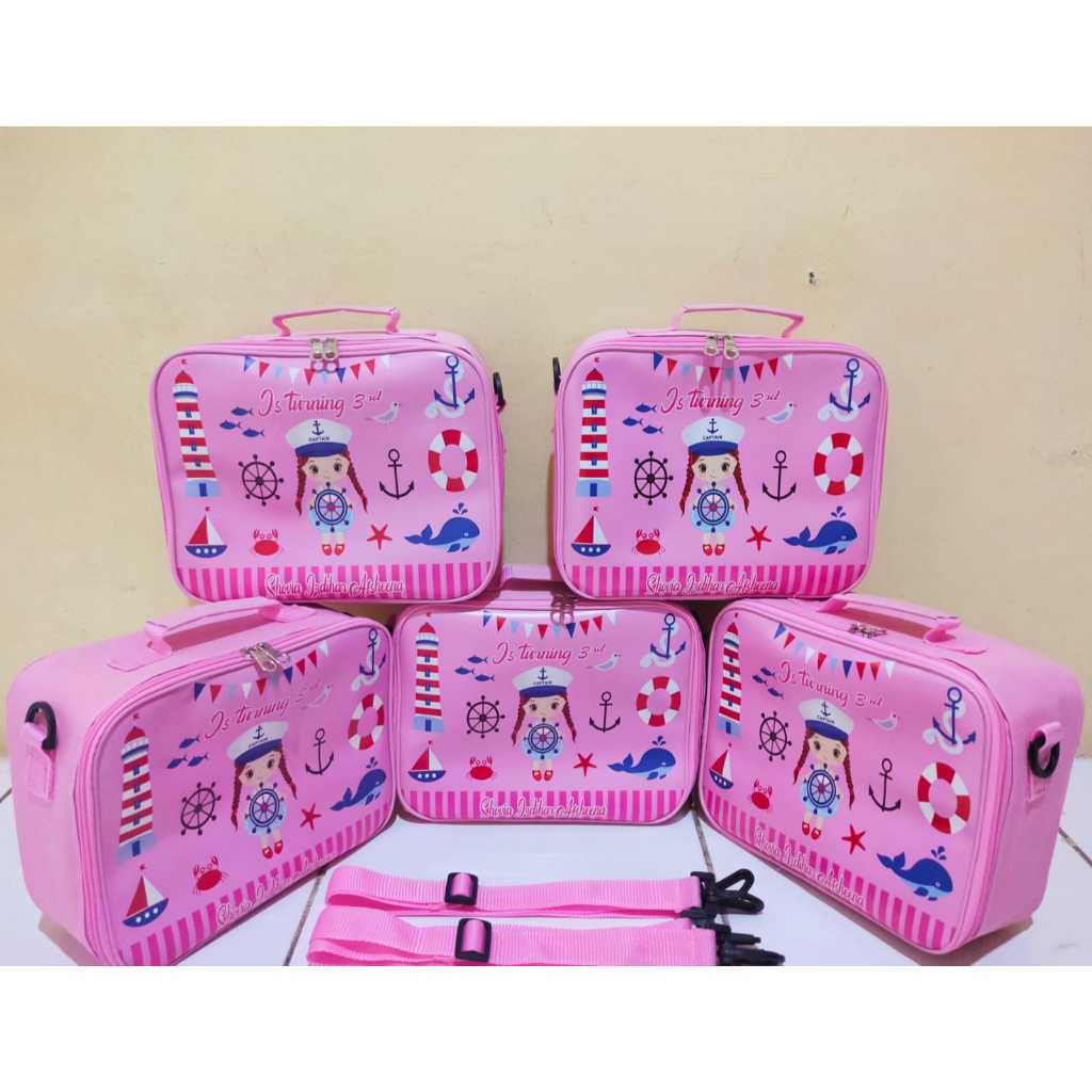 Jual Tas mini koper souvenir gambar printing castem/Free desain gambar ...
