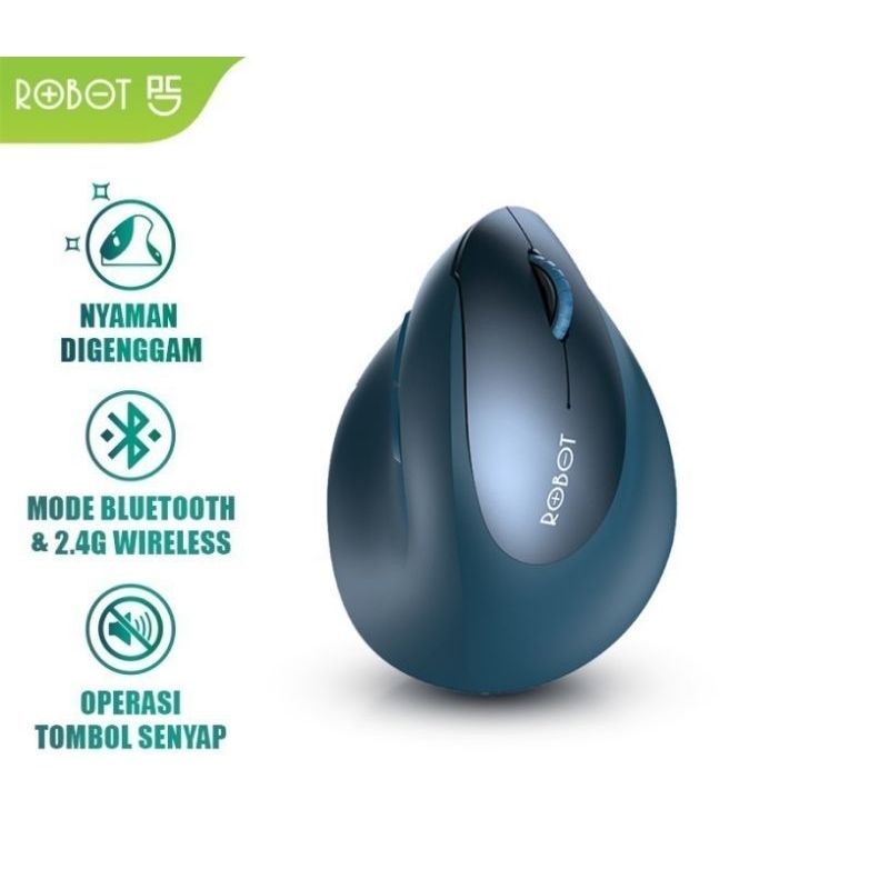 Jual Mouse robot multi device Bluetooth + 2.4G Wireless | Shopee Indonesia