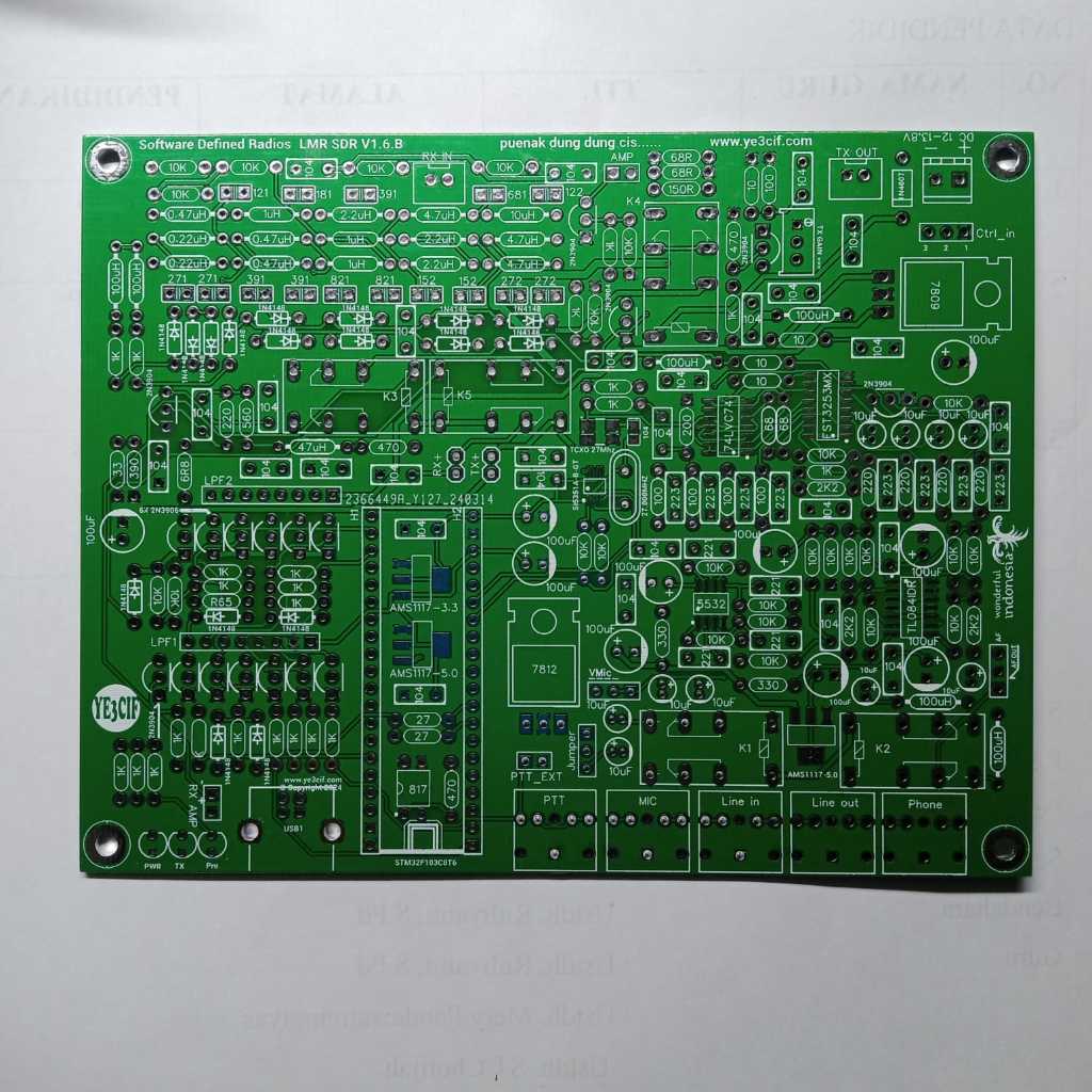 Jual PCB SDR Transceiver 160-10M Band - LMRSDR V1.6.B | Shopee Indonesia