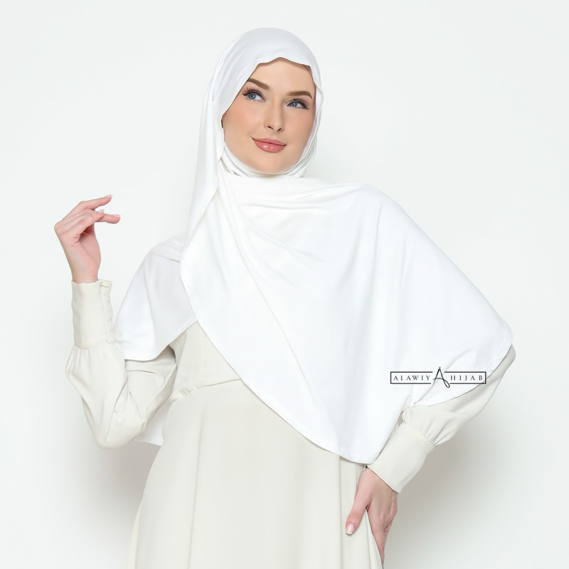 Alawiyahijab Jeema TENCEL™ Oval Pashmina Anti Bacterial Tencel Modal (Bukan Pashmina Kaos Rayon