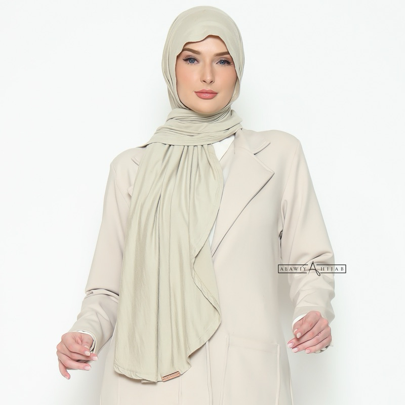 Alawiyahijab Rabia TENCEL™ Pashmina Bawal 2in1 Anti Bacterial Tencel Modal (Bukan Pashmina Kaos Rayon Jersey)