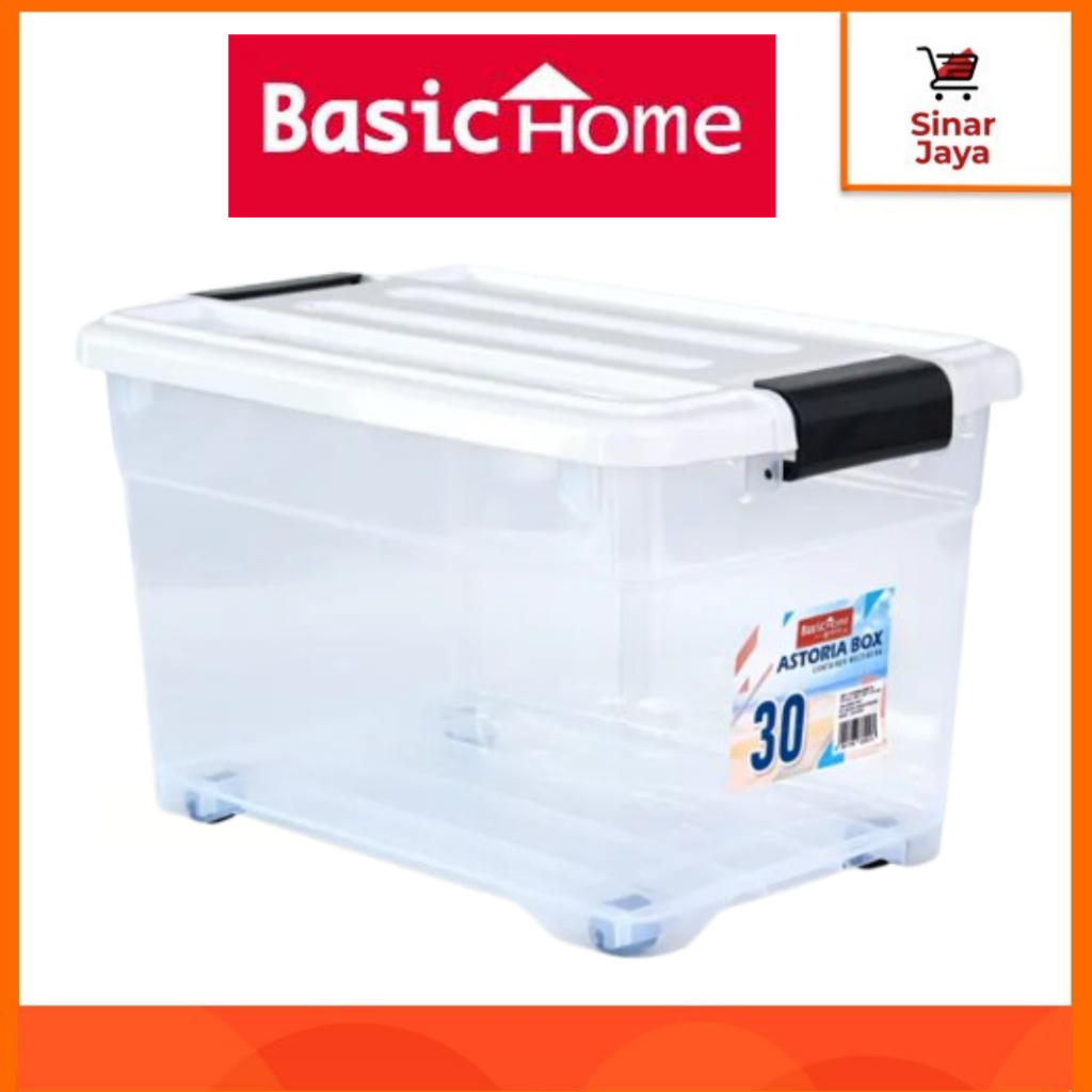 Jual BASIC HOME BVC-1 Astoria Box 30 Container Box Plastik (Tebal ...