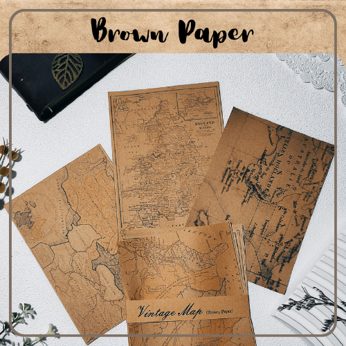 Jual [10 LEMBAR] Vintage map paper / peta vintage / kertas peta ...