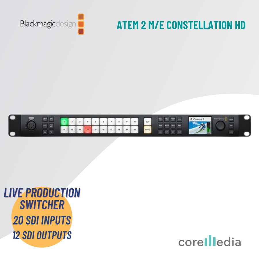 Jual Blackmagic Design ATEM 2 M/E Constellation HD Live Production ...