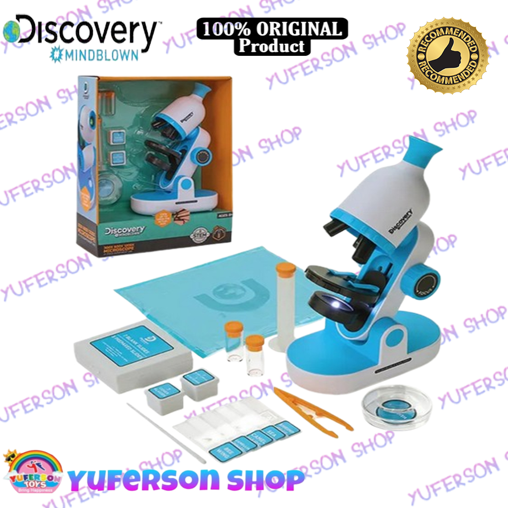 Jual Discovery Mindblown Kids Microscope Set Early Explorer | Shopee ...