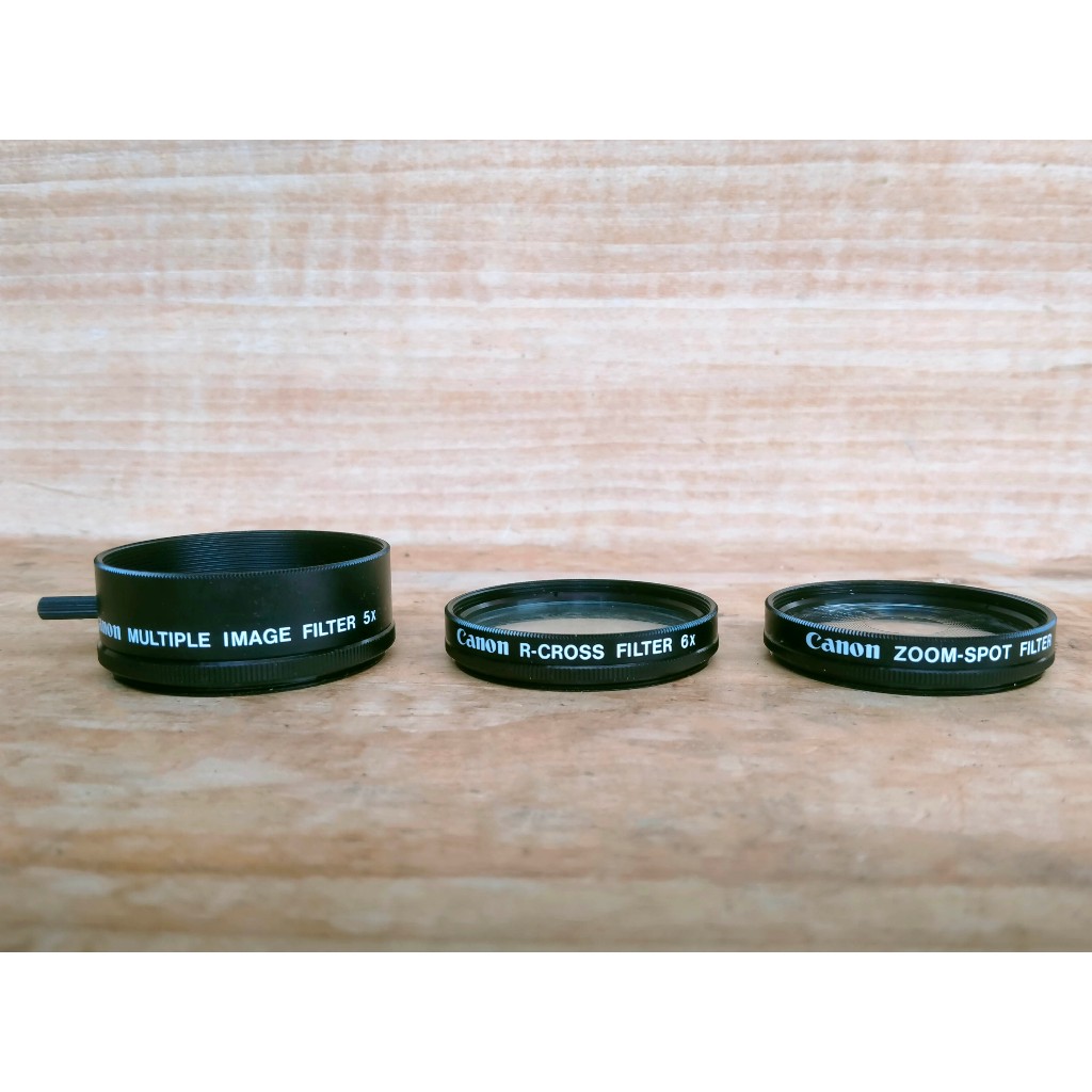 Jual Canon Lens Filter Set - R-Cross Filter 6x, Zoom Spot Filter ...