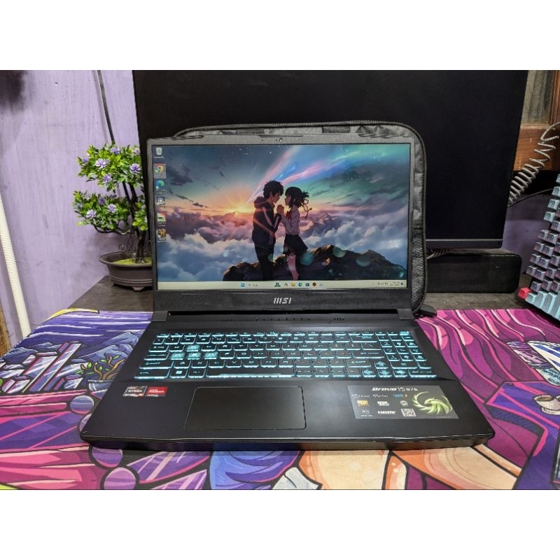 Jual Laptop Gaming MSI Bravo 15 B7ED AMD Ryzen 5 7535HS Radeon RX 6550M ...