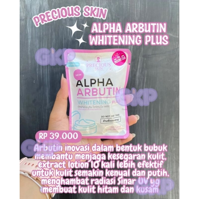 Poudre éclaircissante Et Blanchissante Alpha Arbutin - SPF 60, Pour Le Visage, Parfum Fruité