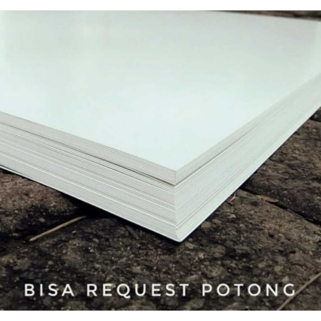 Jual 3 rim Kertas Ivory 210 GSM ukuran Plano 79 cm x 109 cm | Shopee ...