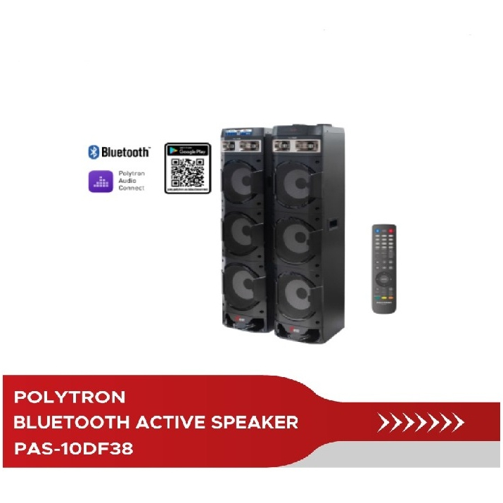 Jual SPEAKER AKTIF POLYTRON PAS-10DF38 | Shopee Indonesia