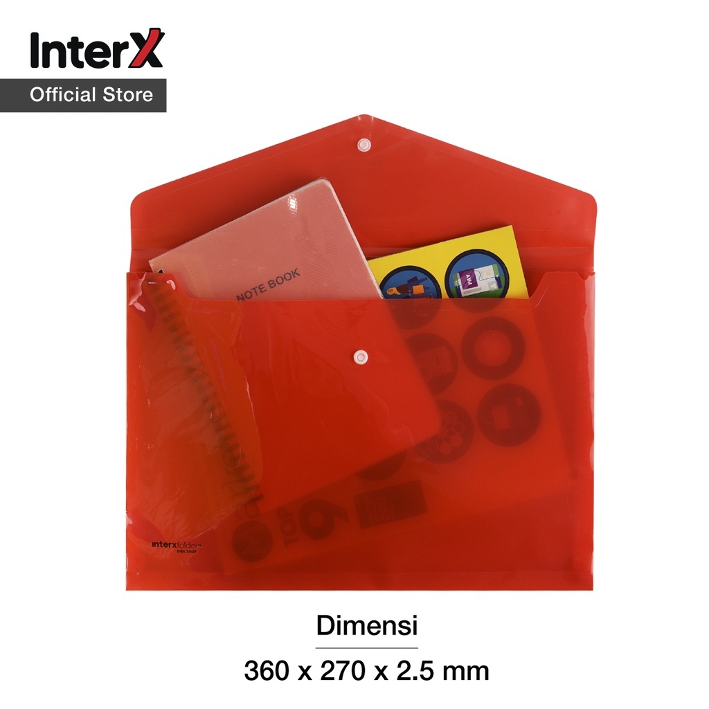 Jual MAP PLASTIK KANCING / MAP KANCING PUNGGUNG / DOCUMENT BAG / MAP ...