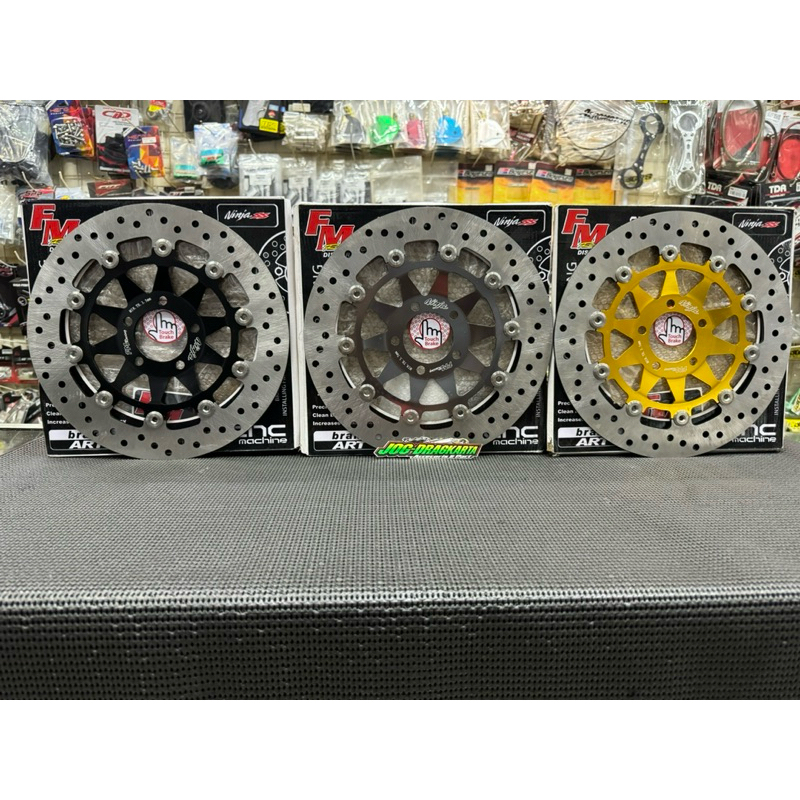 Jual DISC CAKRAM PIRINGAN DEPAN FM RACING FLOATING 300MM NINJA R SS ...