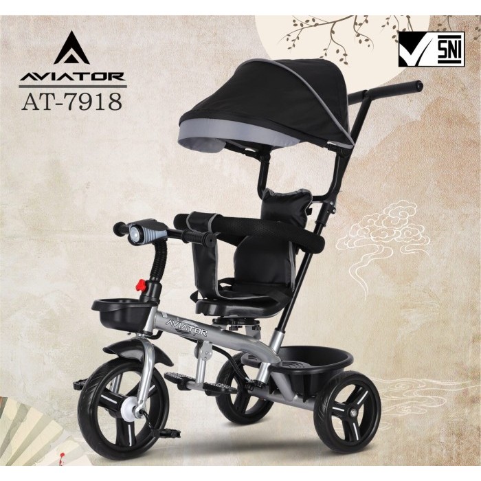 Jual Sepeda Anak Roda 3 Aviator 7918 Tricycle Aviator AT7918 AT 7918 ...