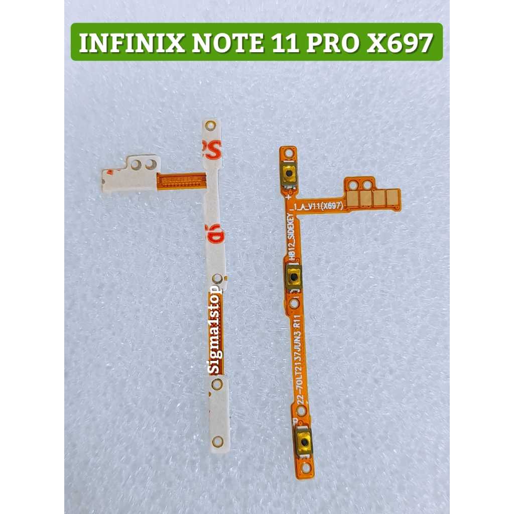 Jual INFINIX NOTE 11 PRO X697 FLEXIBLE ON OFF + VOLUME FLEXI POWER ...