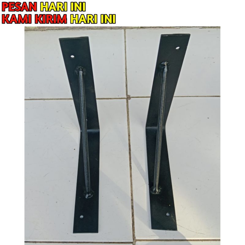 Jual rak Siku besi penyangga besar tebal | Shopee Indonesia