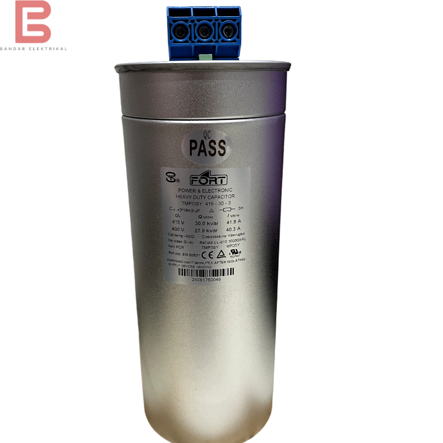Jual Kapasitor Bank 30 kvar 415V FORT TMPOSY-415-30-3 | Shopee Indonesia
