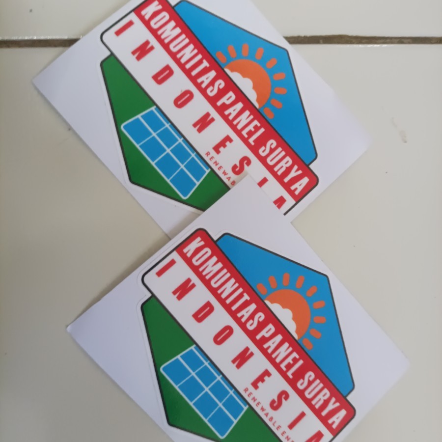 Jual Stiker REI Komunitas Panel Surya Renewable Energy Indonesia ...