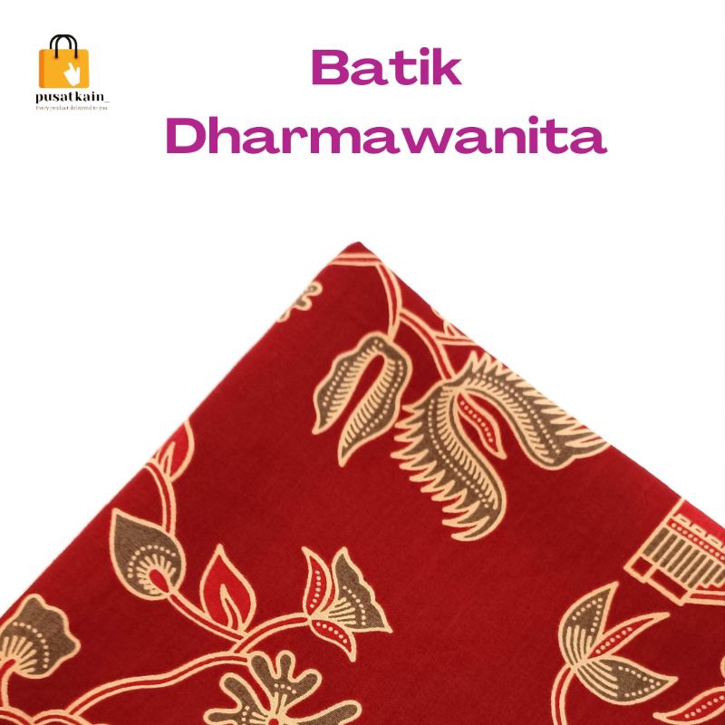Jual Batik Cotton Dharma wanita / Seragam Dwp / Seragam Dharma Wanita ...