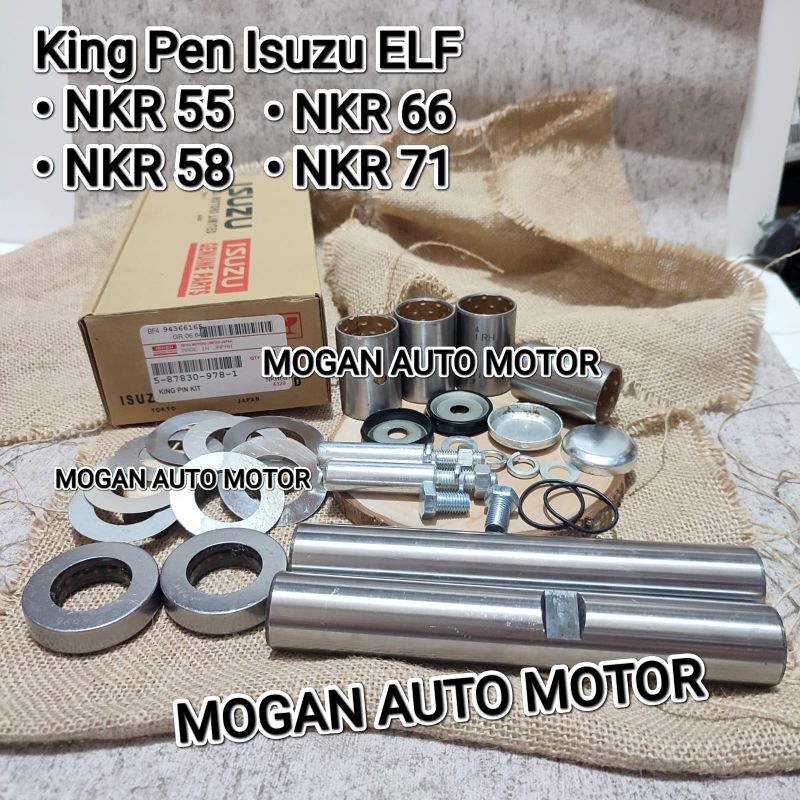 Jual King Pen Kin Pin Kingpen Kit Set Isuzu Elf NKR66 NKR71 NKR55 NKR58 ...
