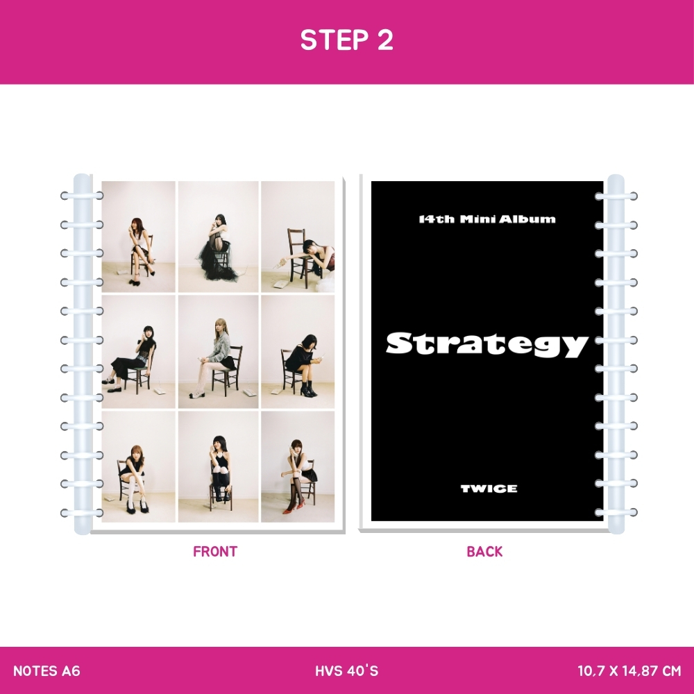 Jual A6 NOTES TWICE THIS IS FOR BUKU NOTE NOTEBOOK KPOP UNOFFICIAL ...