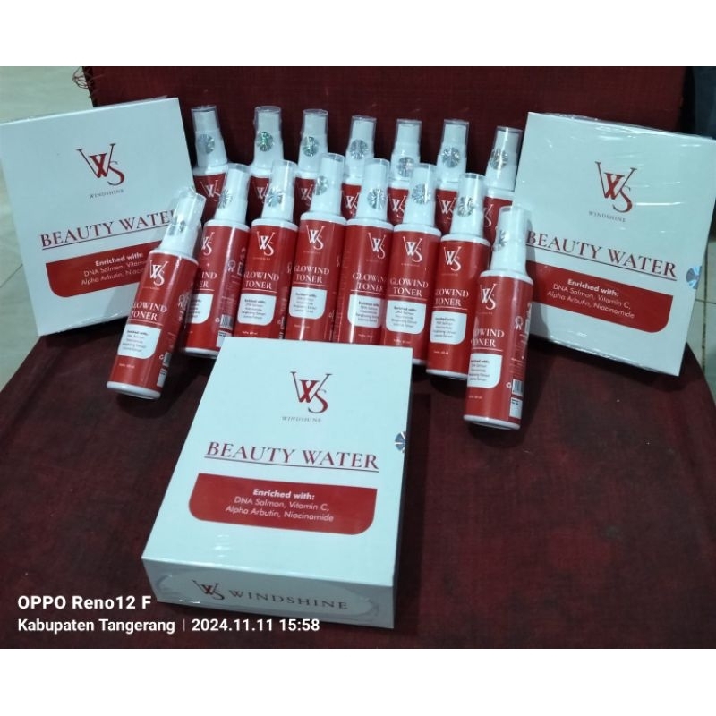 Jual WINDSHINE Beauty Water Enriched with DNA Salmon Vitamin C Alpha ...