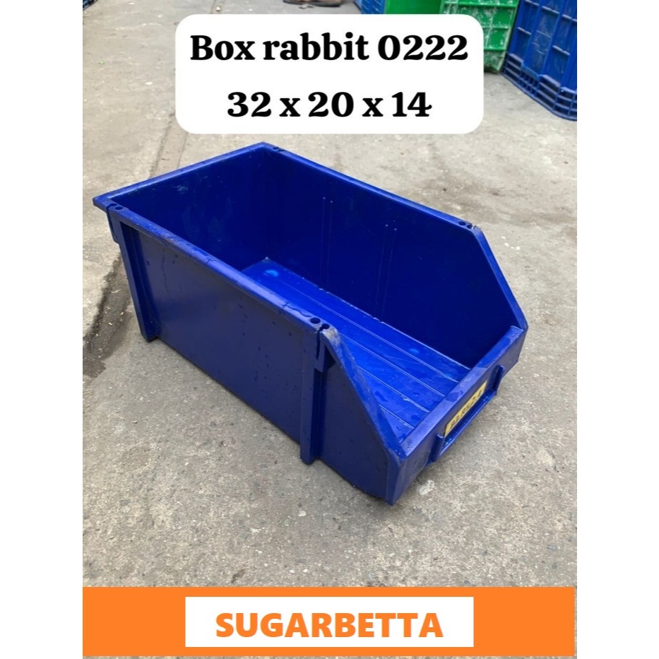 Jual box rabbit reptil box rabbit container plastik box tipe serbaguna ...