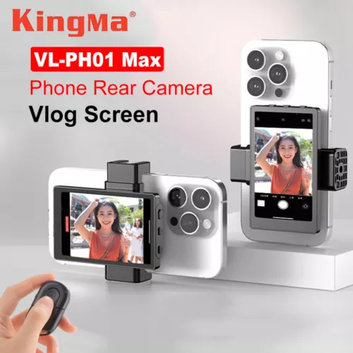 Jual KingMa VL-PH01 MAX Phone Monitor Selfie Vlog Screen for