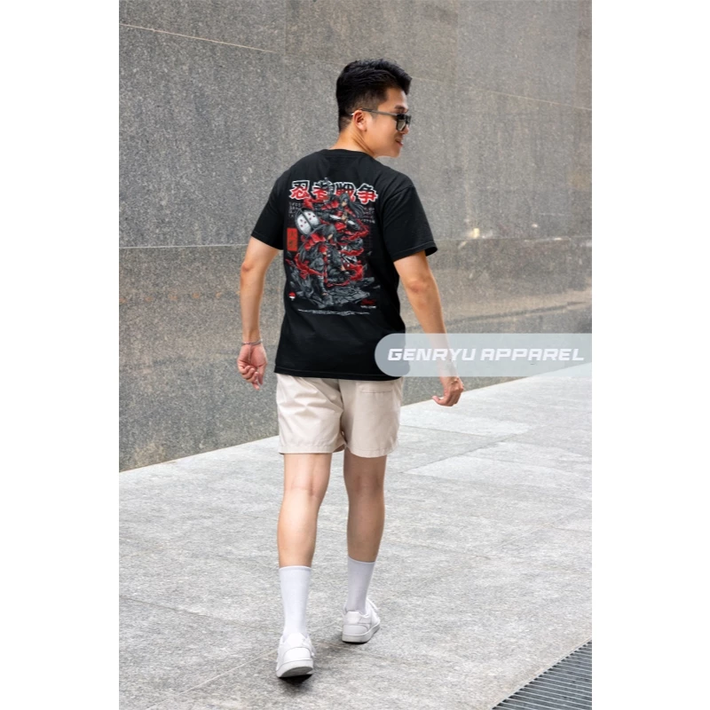 Madara Uchiha & Hashirama Senju Anime Naruto Boruto Baju Kaos