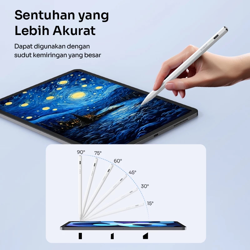 Jual ROBOT RSP200 ACTIVE STYLUS PEN FOR IPAD UJUNG PENA BISA DI GANTI ...