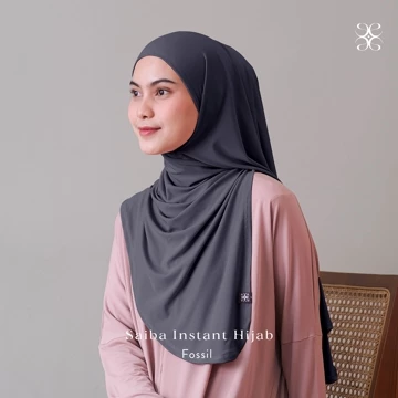 Eltahj – Saiba Instant Oval Tali Hijab Instant Oval Kerudung Jilbab Soft Wanita Jersey