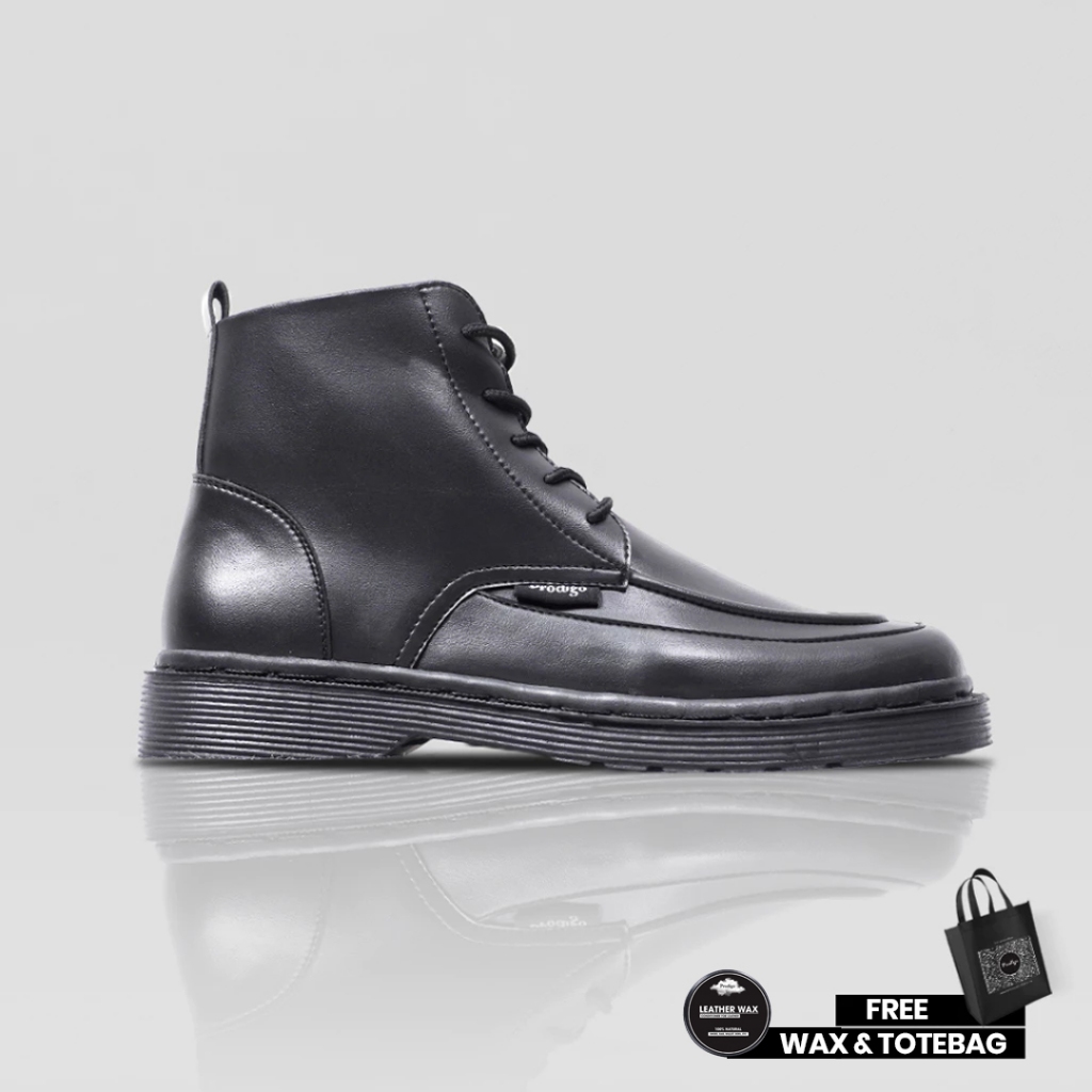 Jual Prodigo * Sepatu Unisex Pawan Black 36 - 44 I Sepatu Boots Pria ...