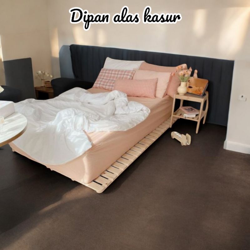 Jual dipan tempat tidur dipan alas kasur dipan lantai lipat dipan kayu ...
