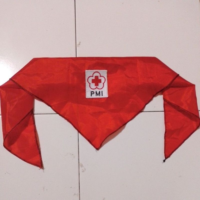 Jual syal slayer Pmi/PMR warna merah kuning biru orange nepi hijau ...