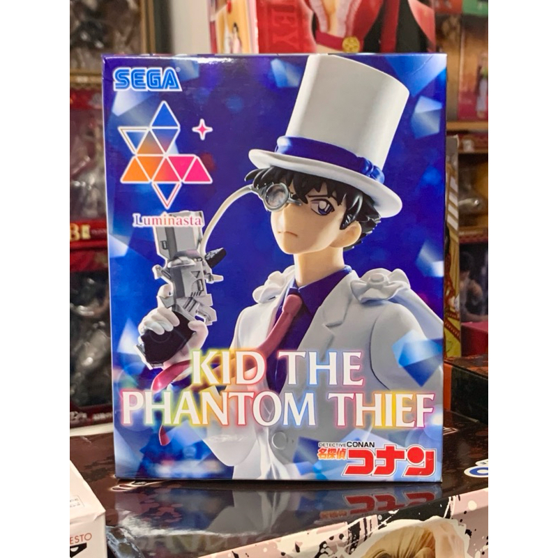SEGA Detective Conan Luminasta - Figura Di Kid Il Ladro Fantasma | Con Base Inclusa, Licenza Ufficiale - 4