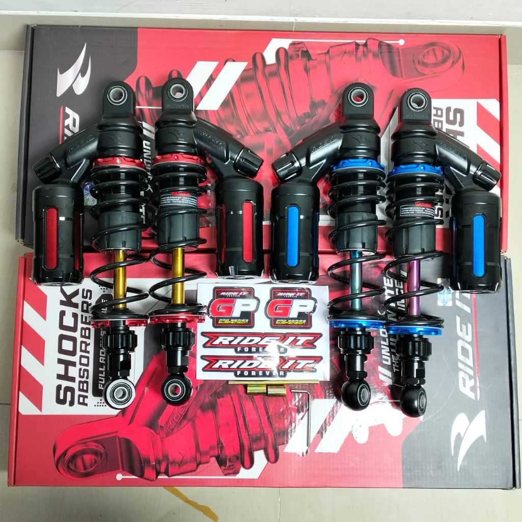 Foto zu Jual Shock RIDE IT GP Premium Doble Clic fungsi atas bawah gp ultimate 