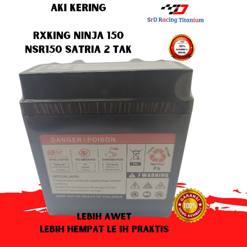 Jual AKI ACCU SUPRA MIO OLD FIZR SMASH GM5Z3B FULL KERING ASLI KUALITAS ...