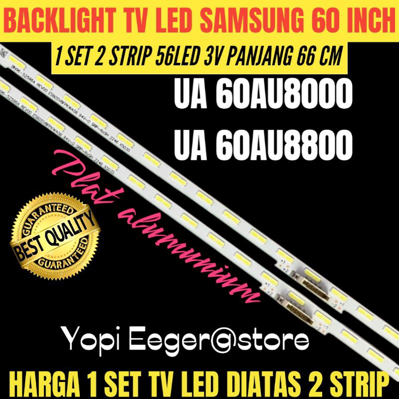 Jual BACKLIGHT TV LED SAMSUNG 60 INCH UA-60AU8000- AU-608800 BACKLIGHT ...