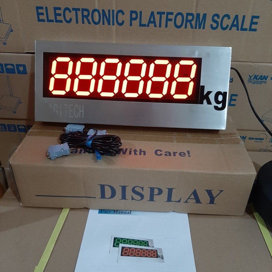 Jual External Display Stainless 3 Inch / Layar Display Digitech 3 ...