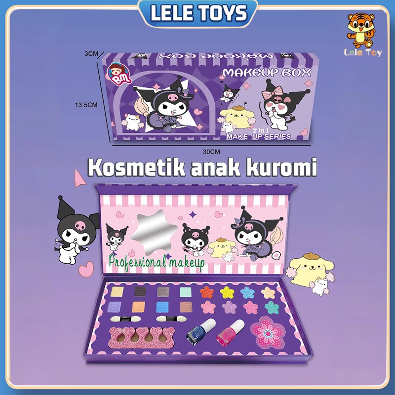 Jual Lele Toys Unicorn Makeup Set Labubu kuromi Makeup Mermaid Makeup ...