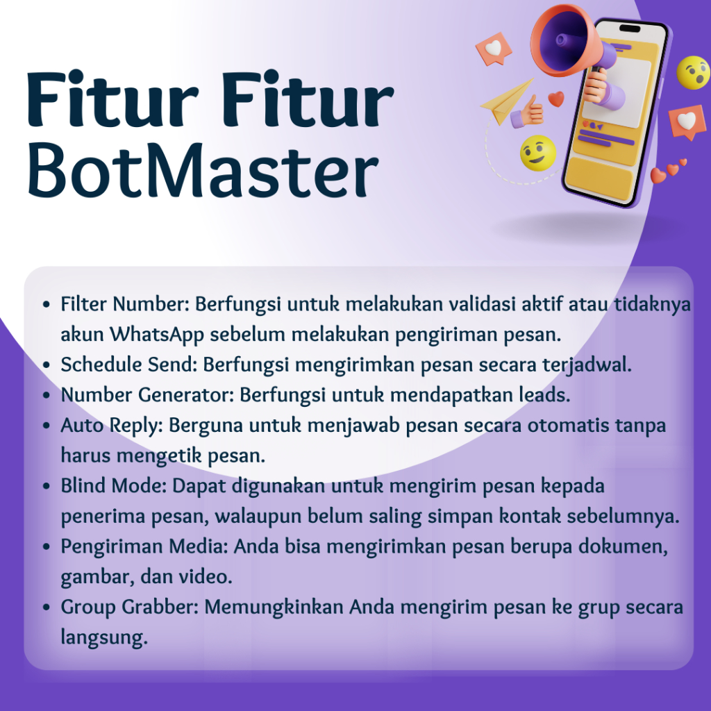 Jual Software Botmaster Message Sender Tools | Shopee Indonesia