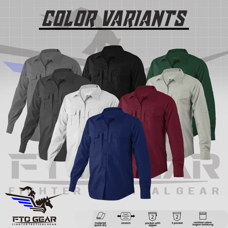 Jual Baju Kemeja Tactical Paspampres Lengan panjan…