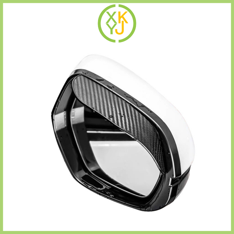 XYKJ 2PCS Talang Air Spion Mobil Perlindungan Cermin Mobil Kaca Cermin Spion mobil Aksesoris Mobil