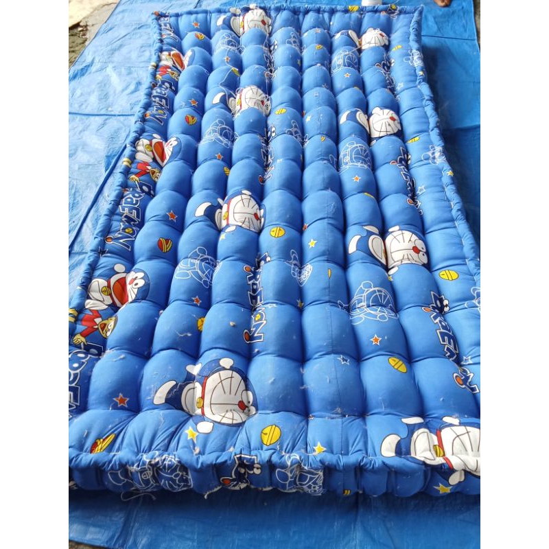 Jual Kasur kapuk 140x200 / Kasur kapuk asli randu Original Kain Katun ...