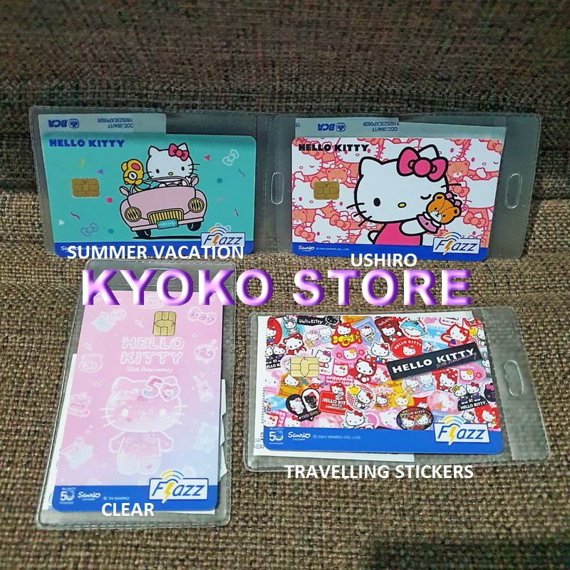 Jual Kartu Flazz Sanrio Hello Kitty 50th Anniversary Ushiro Summer ...